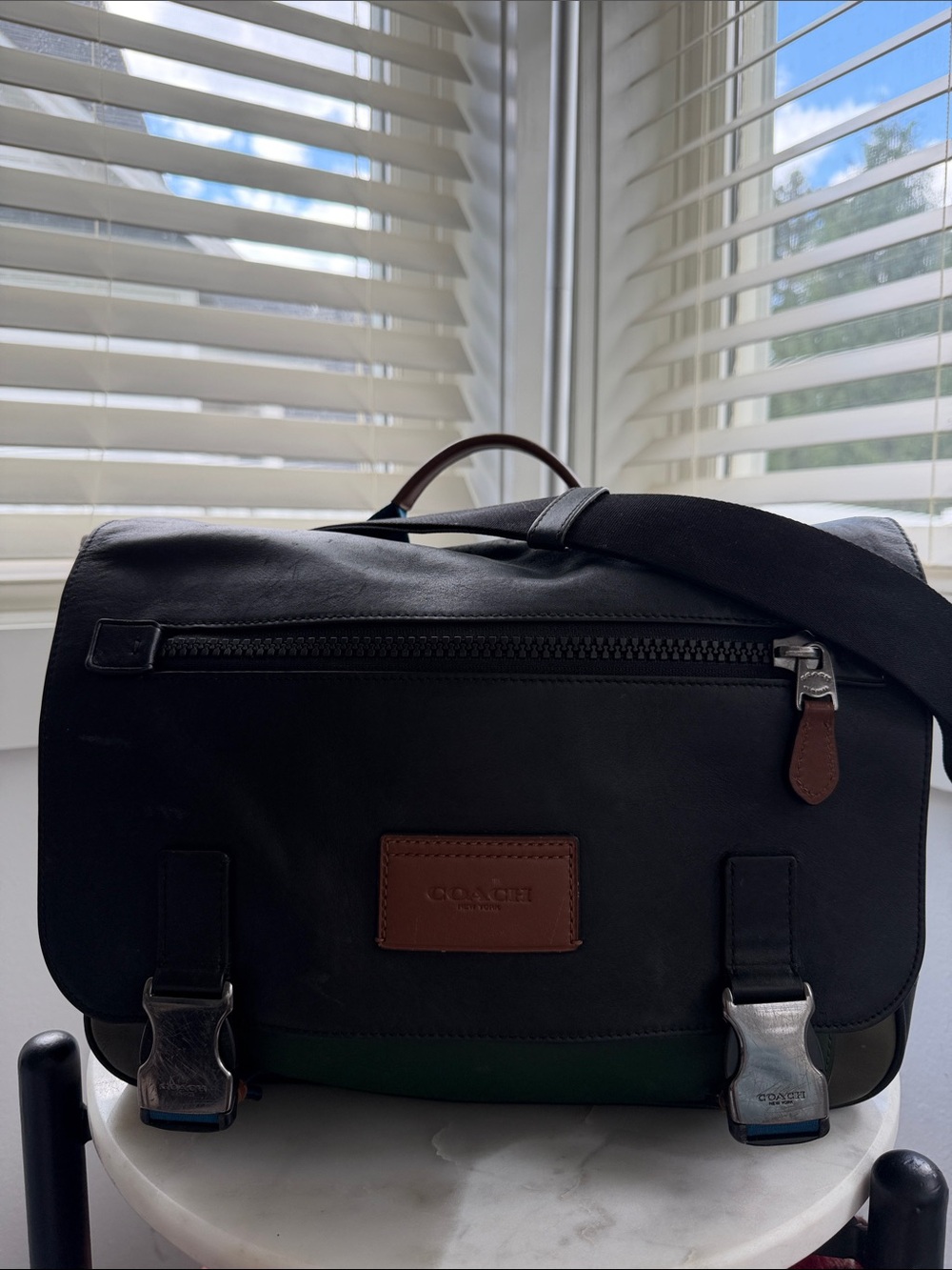 Coach Track Messenger Bag
